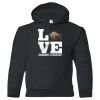 18500B Youth Heavy Blend Hooded Sweatshirt Thumbnail